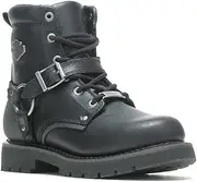 [HARLEY-DAVIDSON] Women's Becky Flash 6-Inch Black or Grey Motorcycle Boots D87245