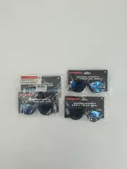 4 Pack Mongoose Boys Black With Blue Mirror Lenses 100% UV Sunglasses NWT