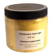 Pearlescent Gold Light Pigment Dry Powder 16 fl. oz