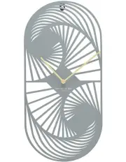 [One Six Eight London] Wall Clock 52cm in Voilet