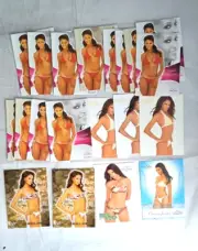 Lot of Benchwarmer Claudia Jordan Cards Boot Camp Signature etc as Pictured