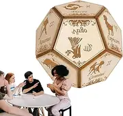12-Sided Rolling Dice | Polyhedral Game Dice Party Favors,Decision Maker Board Game for Outgoing School Road Trips Travel Dates College Dorm Apartment