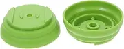CAXUSD Lawnmower Blade Base Part 2pcs Small Brush Cutter Blade Base Replacement for Electric Trimmers Sturdy Mower Accessory