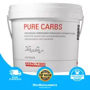 GEN-TEC Pure Carbs Energy Vegan Post Workout, Carbohydrate Powder, 8.8 lb (4 kg)
