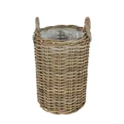 [Florabelle Living] Baku Round Basket Medium Natural