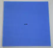 0118.30 OPAQUE PERIWINKLE 5" x 5" BULLSEYE 3mm THICK GLASS 90 COE