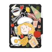 iPad Pro 11-inch (M4) Impact Folio Case YumYum by drawingmary