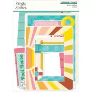 Simple Stories ~ RETRO SUMMER ~ Chipboard Frames