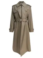 [Alexander Mcqueen] Alexander Mcqueen-Trench Coats Beige-Donna 38
