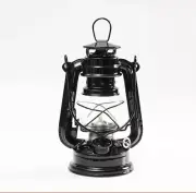 Nice Retro Oil Lantern Outdoor Camp Kerosene Paraffin Hurricane Lamp Black