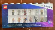 LEGO Space Minifigure Display Case Gray Holds 16 Minifigs NEW 2024 Toy