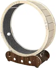 PaWz Cat Exercise Wheel Running Treadmill Exerciser Scratcher Toy Furniture 50kg