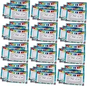 KAILIKETIY 200pcs DIY Scratch Off Greeting Cards Festival Greeting Cards Scratch Off Coating