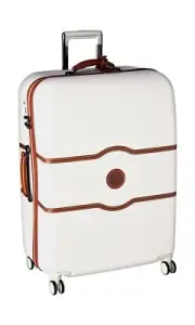 DELSEY Paris Chatelet Hard+ Hardside Luggage with Spinner Wheels, Champagne W...