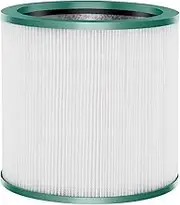 BUCKKO 1-Pack Replacement Filter Compatible with Dyson TP01 TP02 TP03 BP01 Pure Cool Link Tower Air Purifier Purifying Fan 968126-03, H13 HEPA EVO 3-Stage Filtration