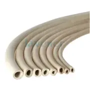1 Meter Inner Diameter 4-19mm White Rubber Tube Elastic Vacuum Latex