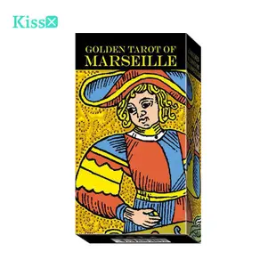 ♞【現貨】進口正版 鍍金馬賽塔羅牌 Golden Tarot of Marseille