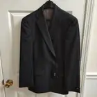 NWT Hugo Boss Pasolini Movie 1 Blazer 40S Black Subtle Pin Stripe