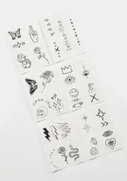 [INKED by Dani] Bad Babe Temporary Tattoo Pack