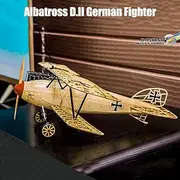 RAYWE VS02 1/15 Wooden Static Airplane Model Display Replica 500mm Albatross Kit Craft Wood Furnishing Children and Adults