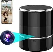 Security WiFi Camera in Bluetooth Speaker with 240° Viewing Angle,Wireless Security Cameras,Dome Cams Phone App,Hd 1080P,Motion Activated for Home Offices Store(2.4G /5G)