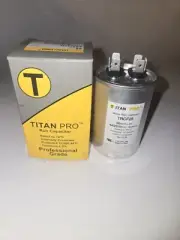 Titan Pro Trcf25 Motor Run Capacitor,25 Mfd,4-53/64 In. H