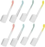 Beatifufu 8pcs Visible Ear Spoon Soft Ear Cleaning Tips for Adults Comfortable Non Irritating Design and Hygiene