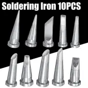 10xSoldering Iron Tip Set For Weller WSD81 WD1000 WSP80 WP80 LT-Tips Replace