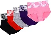 [SHERCHPRY] 10 Pcs High Waist Panties Womens Underpants Soft Women Briefs Stretch Underwear Boy Short Brief Under