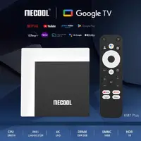 在飛比找momo購物網優惠-【mecool】米酷 4K HDR多媒體 Google電視盒