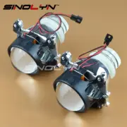 2.5'' MINI 2.0 HID Bi xenon Projector Lens Headlight Retrofit H4 Use D2S Bulbs