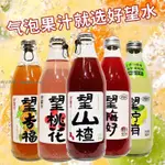 【傳承藥食膳鋪】好望水果汁氣泡水300ML 望山楂 網紅汽水飲料 望梅好 望桃花 解膩酸甜飲品 檸檬氣泡水 果汁飲料