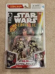 Star Wars Legacy Collection Comic Pack #83 Clone Trooper & Clone Commander RARE