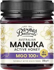 Barnes Naturals MGO 100+ Australian Active Manuka Honey 250 g