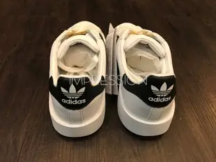 【IMPRESSION】Adidas Original Superstar 白 金標 厚底 增高 女鞋 BA7666