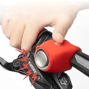Bike Bell Waterproof Portable Cycling for Road Bike Mountain Bike MTB Folding Bike Recreational Cycling Fixed Gear Bike Cycling Bicycle Rubber Aluminium Alloy