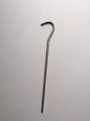 HDeWind Titanium Tent Stakes, 6.5 inches hook, 12 pcs