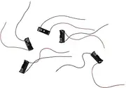 Sahkgye 5Pcs 23A/A23 Battery (12V) Clip Holder Box Case Black