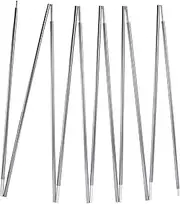 BRILLIANCE4U Grey Tent Pole Replacement, Pre-Assembled Aluminum 14ft 8.7 in, 7001 T6 Heated Tent Rod 0.33' 8.5mm, 176.7 in 1 Pole
