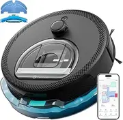 Lefant M330 Pro Robot Vacuum Cleaner and Mop, dToF Navigation, Customized Cleaning, 3-Floor Mapping, 150 mins, Upgraded PSD 190° Obstacle Avoidance Technology, 2.4&5G WiFi, Pet Hair & Carpets