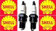 Pair of Shell Oil Spark Plug fits many 1946-63 Riley, 49-56 Morris, 55-66 Austin