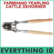 SHOOF FARMHAND FARM PRO YEARLING CATTLE CUP DEHORNER WITH 55mm OPENING BLADES