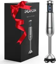 1000W Powerful Immersion Blender Handheld, 2025 New Update Hand Blender with 25-