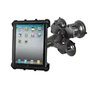 RAM Triple twist lock Suction cup windscreen glass Mount iPad Air 2 heavy duty
