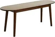 YQMHEZ Dining Bench, Bedroom Bench End of Bed, Farmhouse Wood Bench for Kitchen, End Table Wood Dining Bench for Plant, Entryway, Indoor(120cm/47in)