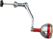 Perfeclan Fishing Reel Rotary Knob Power Handle Replacement Power Handle Grip Maintenance Accessories Universal Metal Single Rocker Arm, M