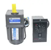 220V AC Gear Motor Electric Motor Variable Speed Controller Reduction Ratio 1:10