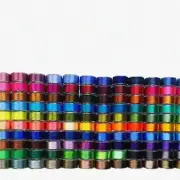 RainbowStitch 144-Color Prewound Bobbins Kit - Perfect for Babylock, Janome, Pfa