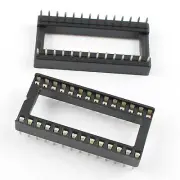 17Pcs 28 PIN DIP IC Sockets Adaptor Solder Type Wide
