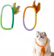Interactive Catnip Rope Toy – Feather & Chew Fun for Indoor Cats